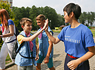 Японские школьники на каникулах в Беларуси
