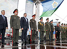 Defense Ministry officials and city authorities