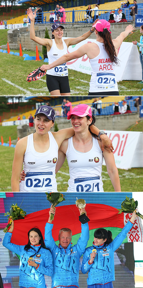Белоруски Екатерина Орёл и Татьяна Халдоба – бронзовые призёры в женской эстафете 