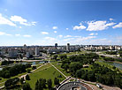 A bird’s eye view of Minsk