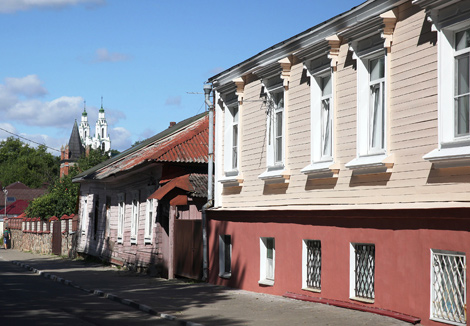The town of Francysk Skaryna