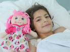 Syrian girl with tumor undergoes surgery in Belarus
