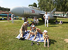Air Force Day at the Borovaya airfield 
