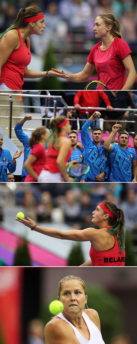Белорусские теннисистки уступили в финале Кубка Федерации команде США со счётом 2:3
