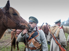 A WWI battle reenacted in Zabrodye village-museum