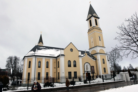 The final destination on the Bethlehem Light journey is the Church of the Nativity of the Virgin Mary in Gomel