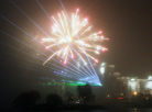 Musical and pyrotechnic show in Minsk