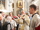 Святочнае богаслужэнне ў Свята-Духавым кафедральным саборы ў Мінску