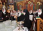 Belaursians celebrate Epiphany in the Holy Nativity of the Mother of God Convent in Grodno