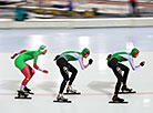 Финальная тренировка белорусских конькобежцев перед Олимпиадой-2018 в Пхенчхане
