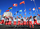 Официальное открытие Олимпийской деревни в Пхенчхане