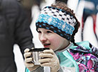 Городской этап соревнований "Снежный снайпер" в Могилёве