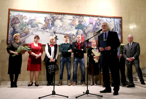Торжественная церемония открытия выставки Леонида Щемелева