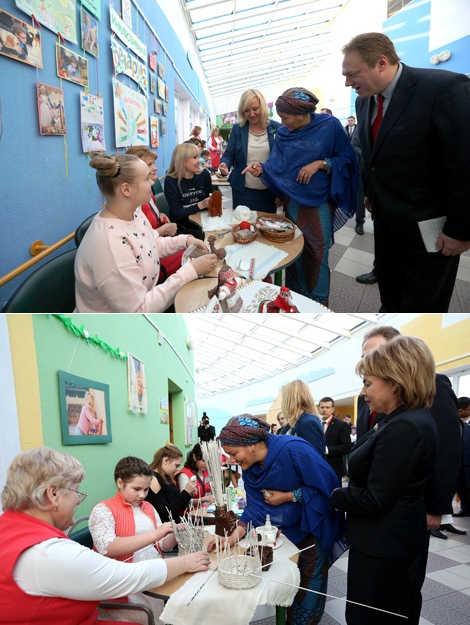 联合国第一副秘书长访问了白俄罗斯共和国残疾儿童康复中心