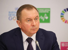 Belarus’ Minister of Foreign Affairs Vladimir Makei