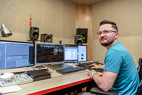 Sound designer Sergei Komar
