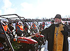 Tractor biathlon in Smorgon District: Frosty weather, tough race