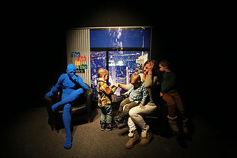 The Art of the Brick exhibition in Minsk