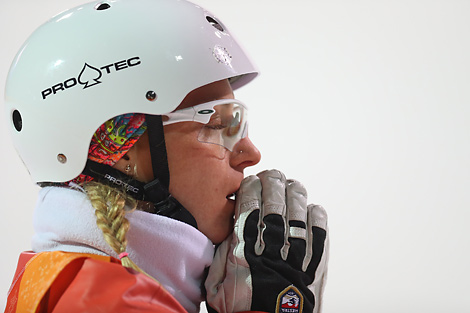 Белорусская фристайлистка Анна Гуськова стала олимпийской чемпионкой
