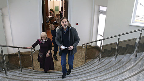 Nikas Safronov in Minsk