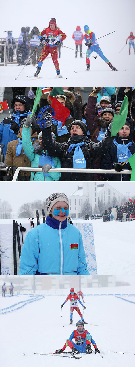 2018年在劳比奇举行的共和国青少年儿童冬季两项“雪地狙击手”比赛决赛