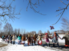 Spring festival in Strochitsy
