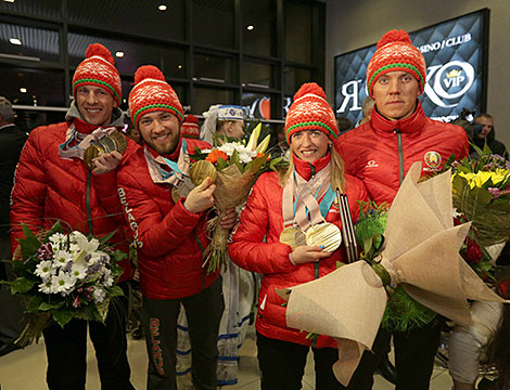Belarusian Paralympians are back home