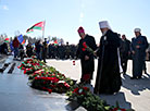 Heads of the leading confessions in Belarus lay flowers at the Eternal Flame