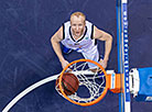 The Tsmoki Minsk basketball player Alexander Kudryavtsev