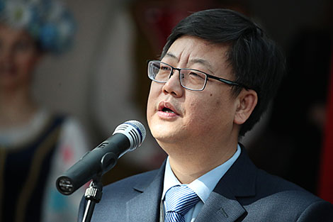 Первый секретарь посольства Китайской Народной Республики в Беларуси Чжан Хунвэй