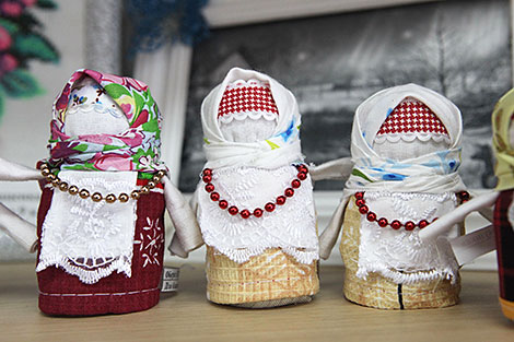 Обрядовые куклы от мастеров Центра ткачества в Бабичах