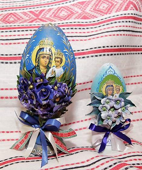 Easter eggs from Mogilev college