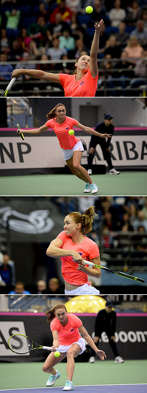 2018 Fed Cup in Minsk: Aliaksandra Sasnovich – Viktoria Kuzmova
