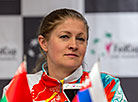 Капитан команды Беларуси Татьяна Пучек