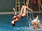 Third synchronized swimming tournament Flamingo in Brest