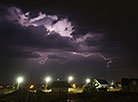 A thunderstorm in Grodno Oblast