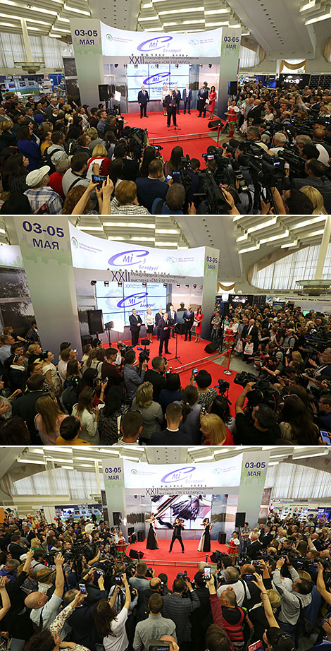 Opening of the 22nd international expo Mass Media in Belarus opens in Minsk