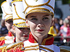 Мелодии Великой Победы: парад духовых оркестров прошёл в Минске