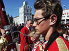 Парад духовых оркестров в Минске 