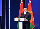 Президент Беларуси Александр Лукашенко на открытии конференции