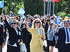 Праздничное шествие в честь юбилея Новополоцка собрало около 3 тысяч жителей 