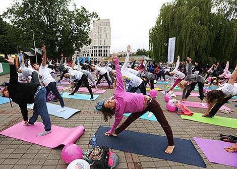 Yoga Day in Minsk