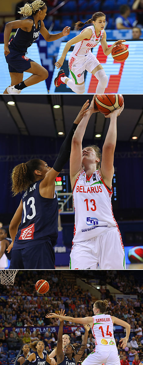 Чемпионат мира-2018 по баскетболу среди девушек: Беларусь – Франция (34:64) 