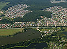 A bird’s-eye view of Grodno District