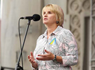 Head of the Cultural Department of the Minsk City Hall Vitalina Rudikova