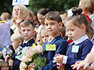 Ceremony marking Knowledge Day in Gymnasium No. 56 in Minsk