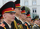 Freshmen of Minsk Suvorov Military School received their first epaulettes on Knowledge Day