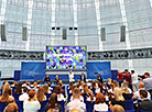 Олимпийские чемпионы провели открытый урок в НОК Беларуси