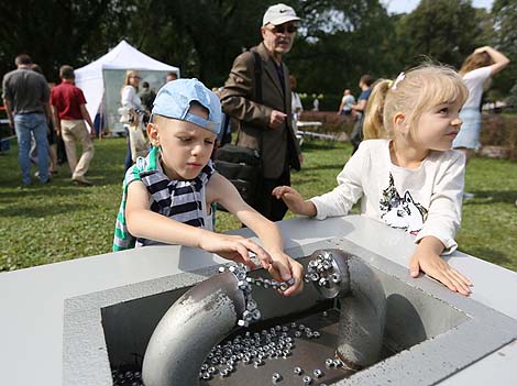 Science festival at the Botanical Garden of the National Academy of Sciences of Belarus (NASB)