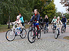 Ladies on Bicycles ride in Grodno